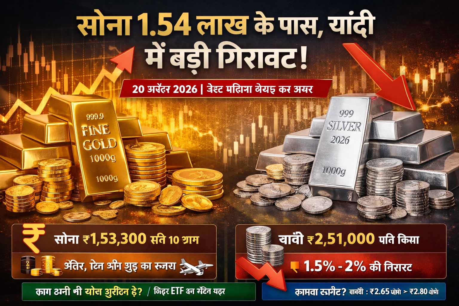 Gold Silver Price Today